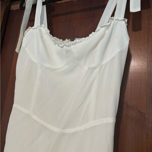 Reformation Nikita Dress | White | Size 8